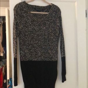 French Connection NWOT two-tone sweater